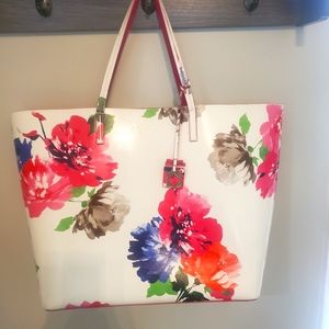 Kate spade large floral tote